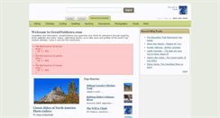 Desktop Screenshot of greatoutdoors.com